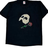 Single Stitch The Phantom Of The Opera Jerzees Band T-Shirt - XL Black Cotton
