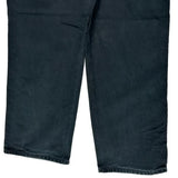 Carhartt Double Knee Carpenter Trousers - 36W 31L Black Cotton
