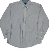Tommy Hilfiger Striped Shirt - XL Blue Cotton