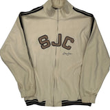 Sean John Track Jacket - 2XL Beige Cotton