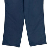 Carhartt Carpenter Trousers - 35W 32L Blue Polyester Blend