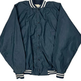 Wedgwood Tavern Shuffleboard League Auburn Graphic Varsity Jacket - Large Blue Nylon