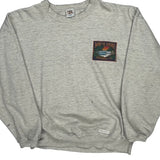 North Shore Brewing Co. Crazy Shirts Graphic Sweatshirt - Large Grey Cotton