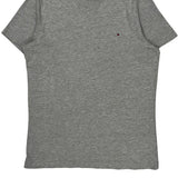 Hilfiger Denim T-Shirt - Large Gray Cotton