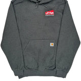 1200 Stewart Carhartt Graphic Hoodie - Medium Gray Cotton