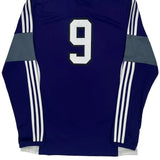 Phs Adidas Long Sleeve Football Shirt - Medium Blue Polyester