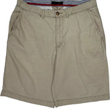 Tommy Hilfiger Chino Shorts - 34W 10L Khaki Cotton