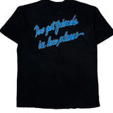 1991 Garth Brooks Friends In Low Places Hanes Single Stitch T-Shirt - XL Black Cotton