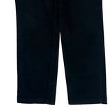 Carhartt Chinos - 34W 32L Black Cotton Blend