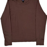 Patagonia Long Sleeve T-Shirt - Medium Brown Cotton
