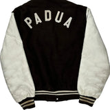 Padua Holloway Varsity Jacket - XL Black Wool Blend