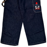 Wu Tag Graphic Carpenter Jeans - 25W 29L Dark Wash Cotton