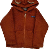 Age 4 Patagonia Hoodie - XS Orange Polyester