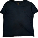 Polo By Ralph Lauren T-Shirt - Large Navy Cotton