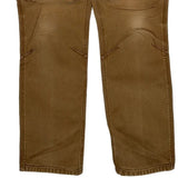Carhartt Carpenter Pants - 33W 31L Brown Cotton