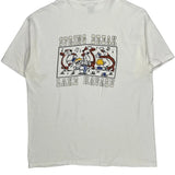 Spring Break Lake Havasu Hanes Cartoon T-Shirt - XL White Cotton