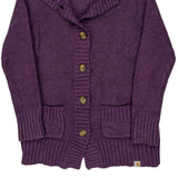Carhartt Cardigan - Medium Purple Acrylic