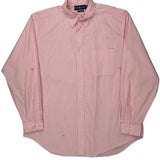 Ralph Lauren Striped Shirt - XL Pink Cotton
