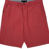 Tommy Hilfiger Chino Shorts - 35W 9L Red Cotton
