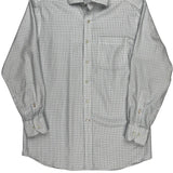 Tommy Hilfiger Checked Shirt - Medium White Cotton