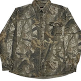 Outfitters Ridge Camo Shirt - XL Camo Cotton