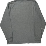 Original Fit Carhartt Long Sleeve T-Shirt - Large Grey Cotton