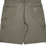 Carhartt Cargo Shorts - 38W 11L Gray Cotton