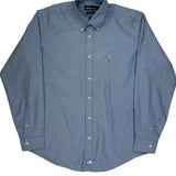 Ralph Lauren Shirt - Medium Blue Cotton