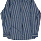 Tommy Hilfiger Striped Shirt - Small Blue Cotton
