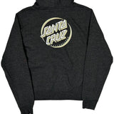 Santa Cruz Hoodie - Medium Gray Cotton Blend