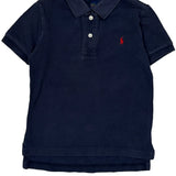 Age 5 Polo By Ralph Lauren Polo Shirt - XS Navy Cotton