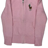 Age 6 Ralph Lauren Hoodie - Small Pink Cotton