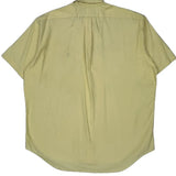 Blake Ralph Lauren Short Sleeve Shirt - 2XL Yellow Cotton