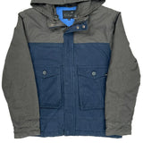 Quiksilver Jacket - Large Blue Cotton