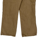 Schmidt Carpenter Trousers - 32W 30L Brown Cotton