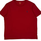 Polo By Ralph Lauren T-Shirt - XL Red Cotton