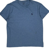 Polo By Ralph Lauren T-Shirt - Medium Blue Cotton