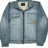 Lee Denim Jacket - Large Light Wash Denim