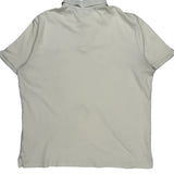 Polo By Ralph Lauren Polo Shirt - Large White Cotton
