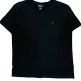 Polo By Ralph Lauren T-Shirt - Medium Black Cotton