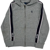 Age 6 Polo By Ralph Lauren Hoodie - XS Gray Cotton