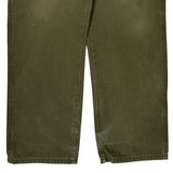 Dickies Carpenter Trousers - 35W 30L Green Cotton