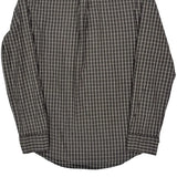 Levis Checked Shirt - Medium Gray Cotton