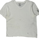 True Religion T-Shirt - Large White Cotton