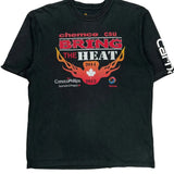 Bring The Heat Carhartt Graphic T-Shirt - Medium Black Cotton