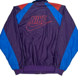 Nike Windbreaker - Large Blue Polyester