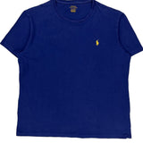 Polo By Ralph Lauren T-Shirt - Large Blue Cotton
