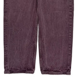 501 Levis Jeans - 36W 27L Purple Denim