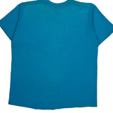 Blank Bhc Single Stitch T-Shirt - Medium Blue Cotton