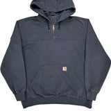 Carhartt Hoodie - 2XL Gray Cotton
